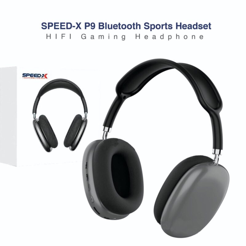 Image of Speed-X P9 Bluetooth Headphones - Wireless, Comfortable, and Stylish Over-Ear Headphones for an Exceptional Audio Experience
